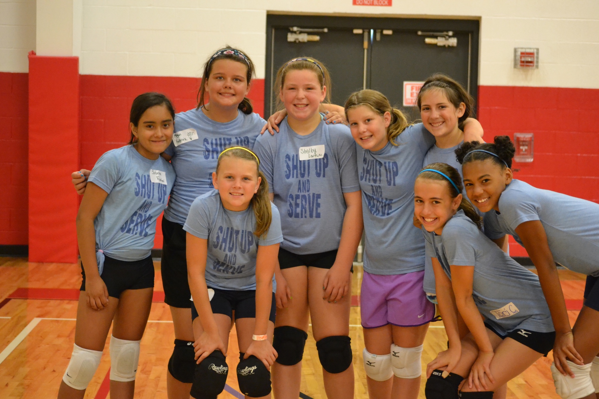 Shut Up and Serve volleyball team